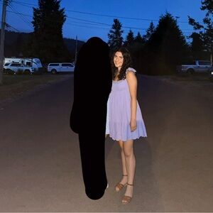 Urban Outfitters Purple Lace-Trimmed Top